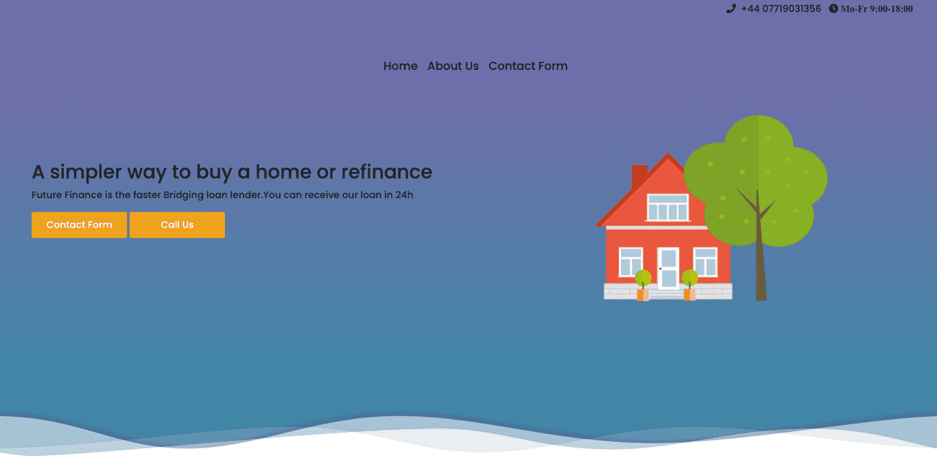 Mortgage website